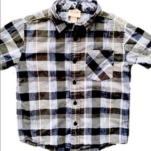 Boys Mossimo Short Sleeve Button Down